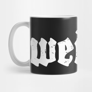 Weirdo | Distressed Goth Design Mug